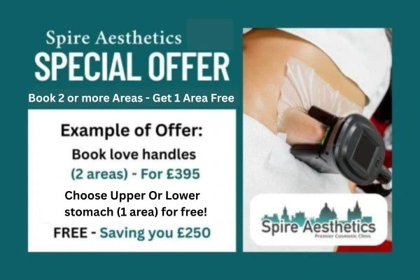 Fat Freezing Promotion Blackburn from Spire Aesthetics - Book Today!